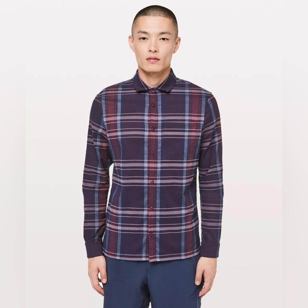 Lululemon Men’s Mason Peak Flannel Navy